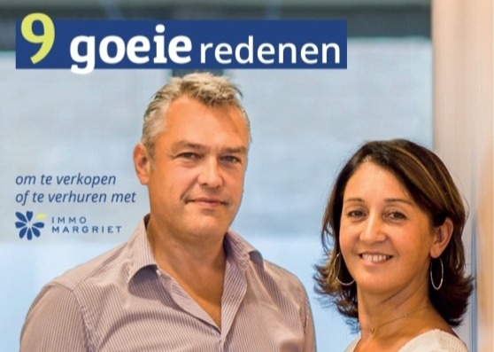9 goeie redenen om te verkopen of te verhuren met Immo Margriet